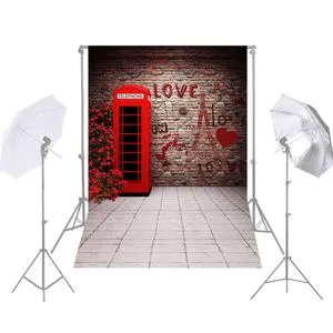 Andoer 1.5 * 2.1m/5 * 7ft Photography Background Love