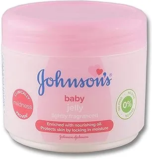 JOHNSON’S Baby Jelly, Lightly Fragranced, Smothens, Moisturizes & Protects from diaper rash, 100ml