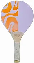 Generic The frescoball - Handcrafted Beach Racket - Light Purple * Orange