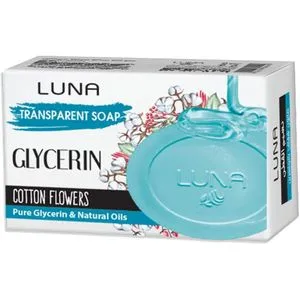 Luna Glycerin Soap With Cotton Flowers - 100Gm