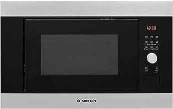 ARISTON BUILT IN 25L MICROWAVE 4 IN 1 CAPACITY 25L TYPE COMBI MW + GRILL INOX COLOR, MF25GUKIXA