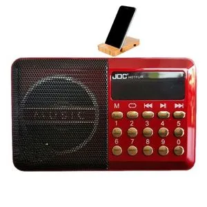 Joc Original Digital Selects  Radio - Red + Free Mobile Holder