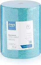 Maya Disposable Cloth Roll 45 g/m2 Blue 07135