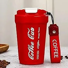 Travel Coffee Mug with Lid, Leak Proof Coffee Travel Mug for Hot/Iced Drinks, Double Wall, Vacuum Insulation