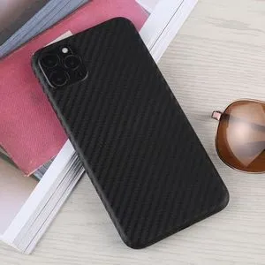 For IPhone 11 Pro Carbon Fiber Texture PP Protective Case