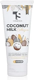 T&S Cosmetics Premium Coconut Milk Collagen Cream 200 gm