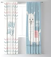 Jolly Holly Code Kids Shatta Curtain - 61 Side Stripe