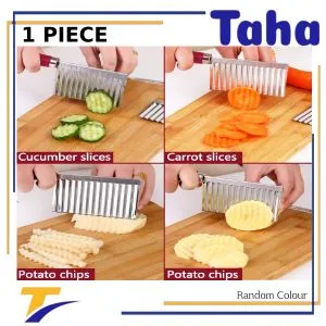 Taha Offer Zigzag Knife For Cutting Potatoes And Pickles 1 Piece