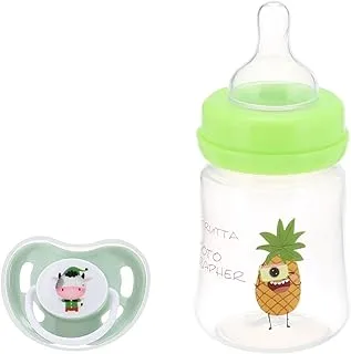 La frutta wide neck gift set 2 (wide neck bottle 150ml & orthodontic pacifier 0-6)