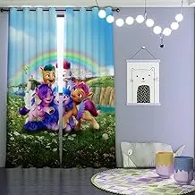 Little Pony Movie Kids Shatta Curtain 69 Side Stripe