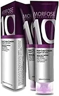 Morfose 10 Professional Hair Colour Cream 100 ml, No. 6.111 Extra Matte Natural Dark Ash Auburn