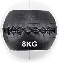 Generic Fitness Premium Sand Filled Medicine Wall Ball, for Core Strength Training, Perfect Workout equipment for High-Intensity Training 8kg - Grey