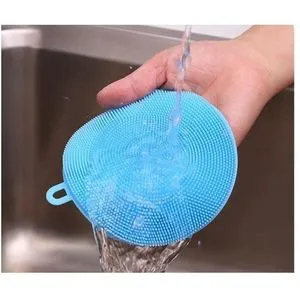 Silicone Dish Washing Sponge Scrubber