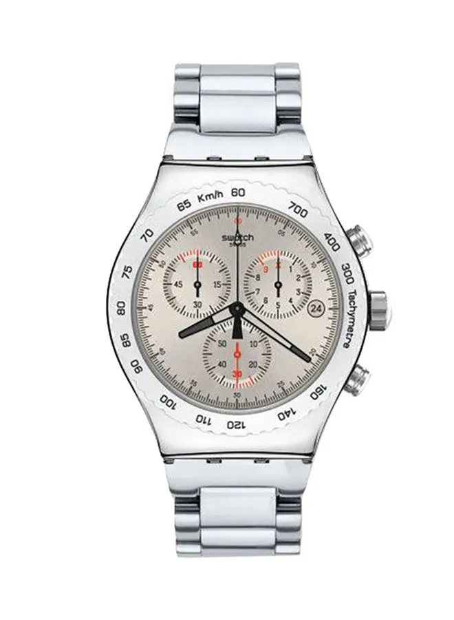 Swatch Men's Stainless Steel Chronograph Wrist Watch YVS405GC