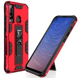 Huawei Honor Play 4T Case Phone Case Cover With Filp - Red