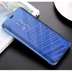 Mirror Case Cover For Xiaomi Poco M4 Pro 4G-Blue