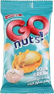 Go Nuts Crunchy Peanuts Sour Cream 50gm