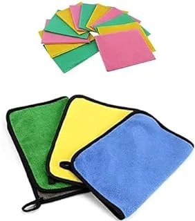 MT Kitchen Cleaning Towel Set - 12 Pieces + 4Pcs Micro Fiber Towel 30cmx40cm