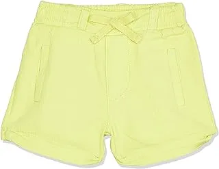 lovely land baby-boys Rolled Thighs Textured Yellow Baby Boy Shorts Casual Shorts