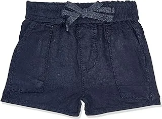 lovely land boys Elastic Waist Navy Blue Boys Shorts Casual Shorts