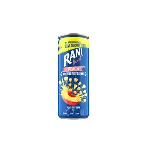 Rani Peach Float Super Fruit Drink 235ml (Pack of 24)