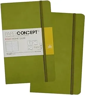 OPP PAPER CONCEPT 13 x 21 cm Executive Notebook Soft cover - Assorted Pastel Colors - Kiwi