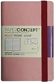 OPP PAPER CONCEPT 10.5 x 6.5 cm Soft Cover Executive Notebook - Pastel Colors - Pink