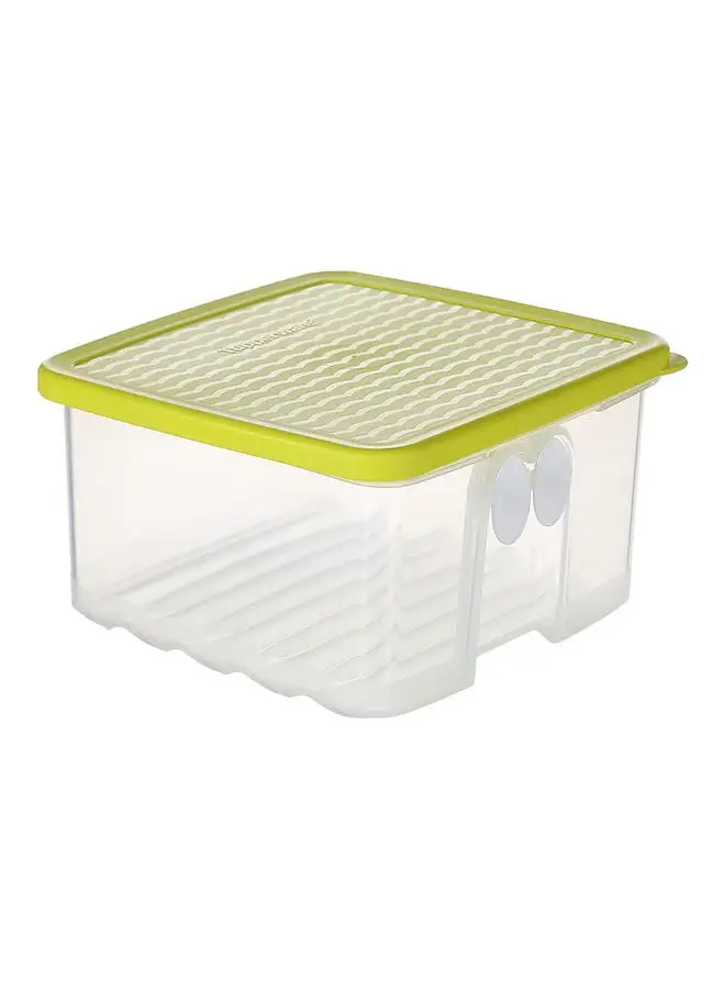 Tupperware Fridgesmart Square 1L-Lemon