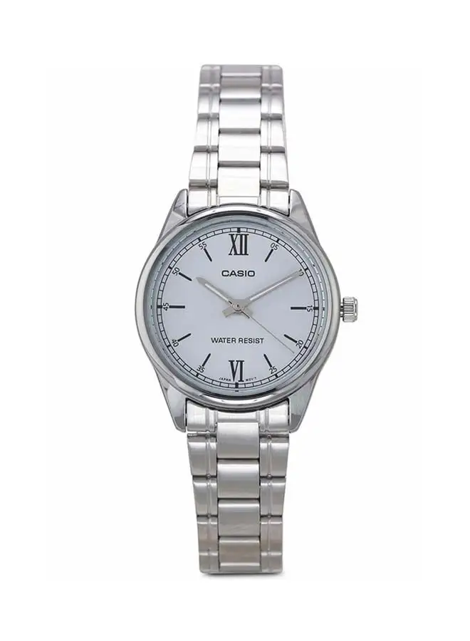 CASIO Women's Stainless Steel Analog Wrist Watch LTP-V005D-2B3UDF