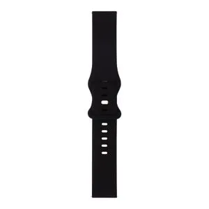 For Amazfit GTR 47mm Silicone Replacement Strap Watchband(Black)