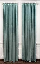 Vlevo Velvet side curtain color mint-1Panel 140 X 280 cm