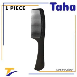 Taha Offer Professional Lathe Comb With Anti-static Handle 1 Piece