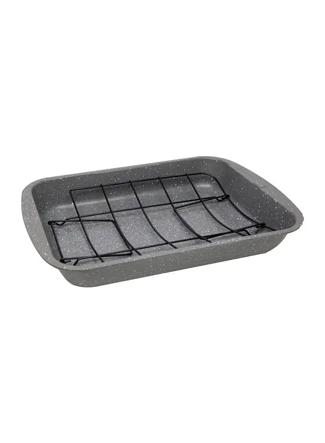 Neoflam Neoflam Bakeware Roaster With Rack Black 45x31.3x6.5cm