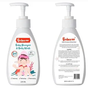 Baberoo Baby Shampoo And Body Wash - 220 Ml