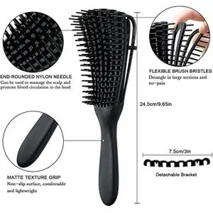 Flexible Medical Detangling Brush For Healthy Hair - 1pcs