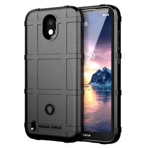 Nokia 1.3 Case Rugged Shockproof Phone Case Cover - Black