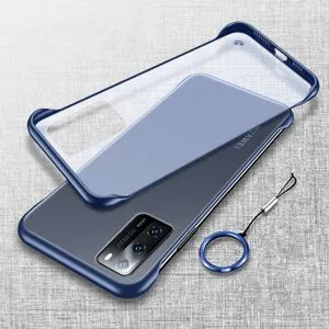 Case For Huawei P40 / Pro Non-Slip Rope Pull Ring, Ultra Thin Frameless Matte Hard Casing