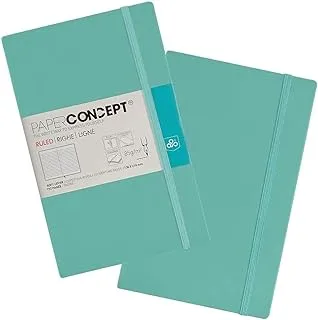 OPP PAPER CONCEPT 13 x 21 cm Soft Cover Executive Notebook - Paste Colors - Green