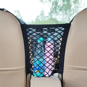 Universal Seat Double Storage Net Pocket Storage Bag