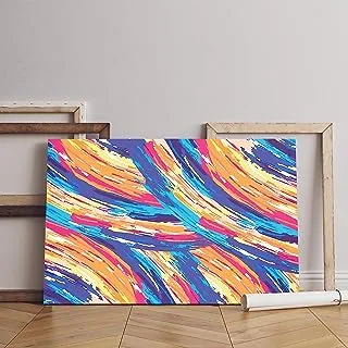 Home Gallery abstract hand painted Printed canvas wall art 60x40 cm