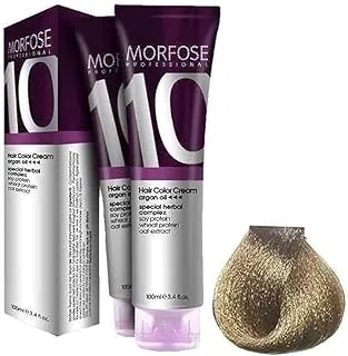 Morfose 10 Professional Hair Colour Cream 100 ml, No. 8.1 Natural Light Ash Auburn