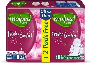 Molped Ultra - Fresh & Comfort - Eco Pack - Extra Long - 22 Pads