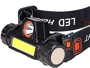 LED COB Mocna Reflector USB Flashlight