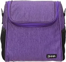 Zinnia Lunch Bag 8301/90074 Case Insulated Lunch Bag 12 Litres for Picnic, Beach, and Hiking - Purple