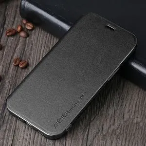 Ultra Thin PU + TPU Horizontal Flip Leather Case For IPhone 13 Pro Max(Black)