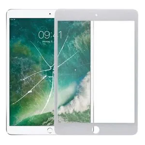 عدسة زجاجية خارجية للشاشة الأمامية لجهاز IPad Mini 5 A2124 A2126 A2133 (أبيض)