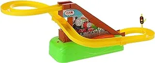 Generic Plastic Dino Track Game With Car And Light Sound System For Children - Multi Color