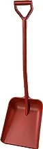 FBK Ergonomic One Piece Shovel, Short Handle Metal Dect. and X Ray ( 330 x 380 x 1120 mm ) Red 74104