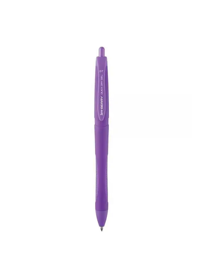 Serve Gel Pen Needle Tip Berry-Purple