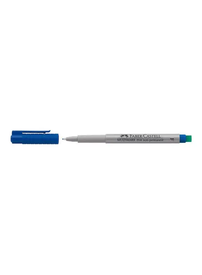 FABER-CASTELL Multimark Overhead Marker Water Soluble Blue